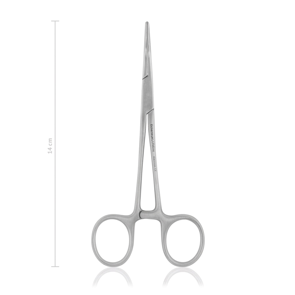 Arterienklemme Crile, gebogen, 14 cm 