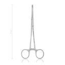 Arterienklemme Mixter, 17 cm, gebogen