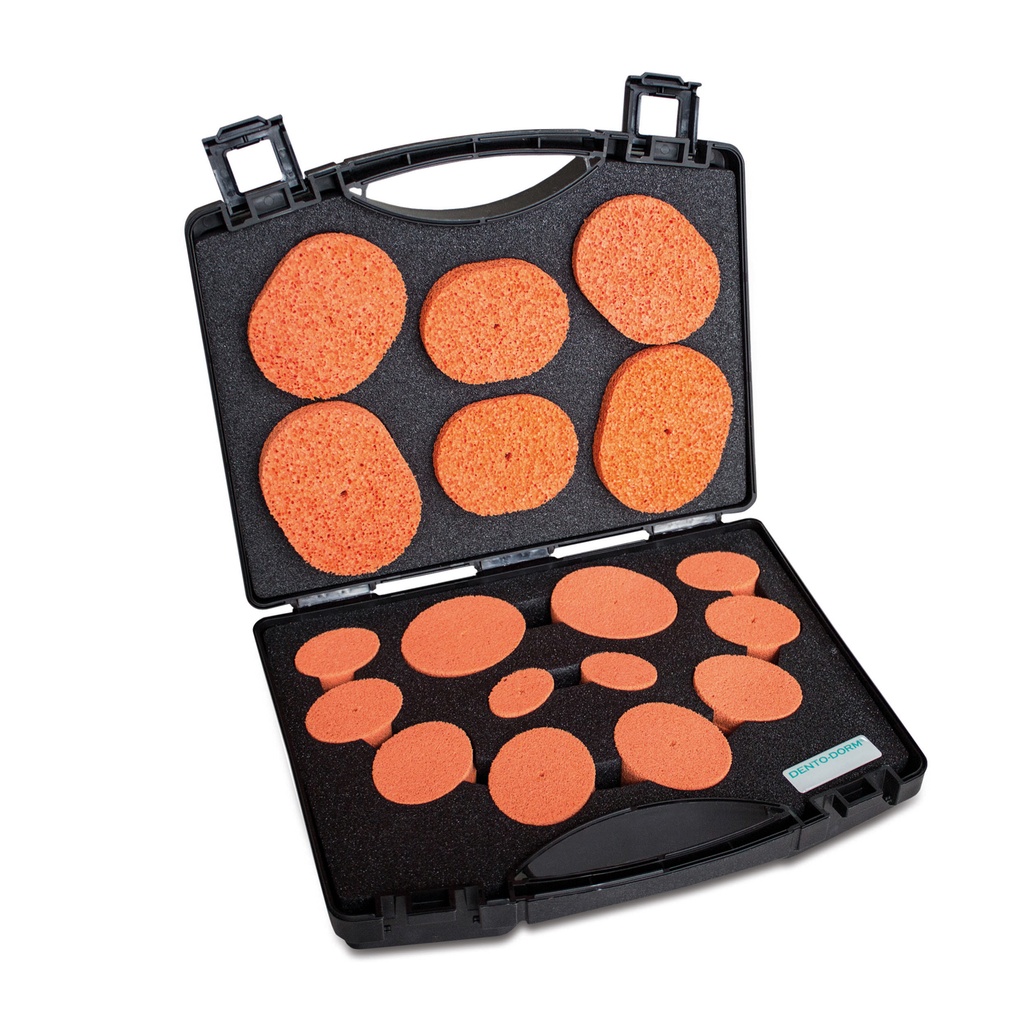 Dento-Dorm Tracheal-Sponge Koffer Set mit 48 Sponges 