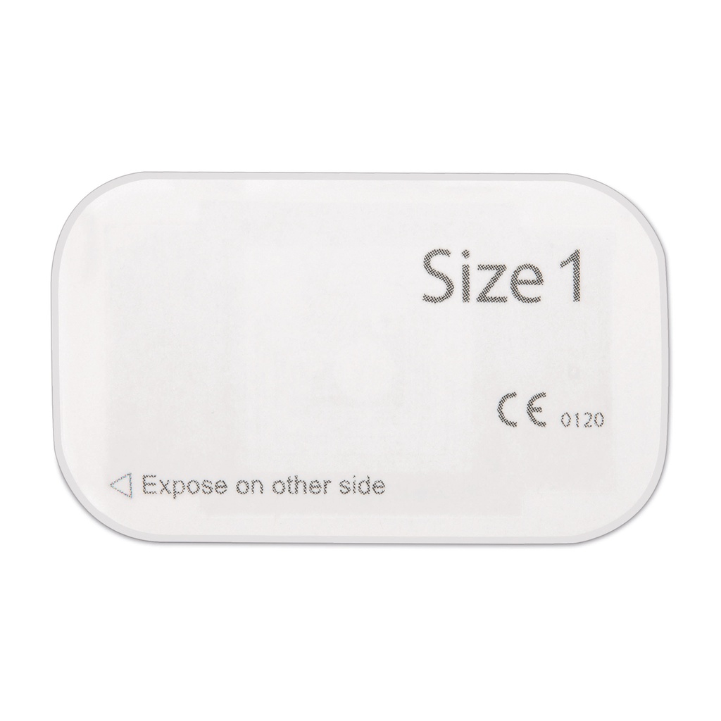 Size 1 Imaging Plate Kit Contains: 4 x IP size 1 ( 24 x 40 mm )