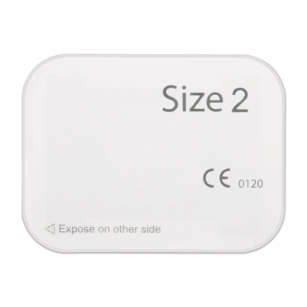 Size 2 Imaging Plate Kit Contains: 4 x IP size 2 ( 31 x 41 mm )