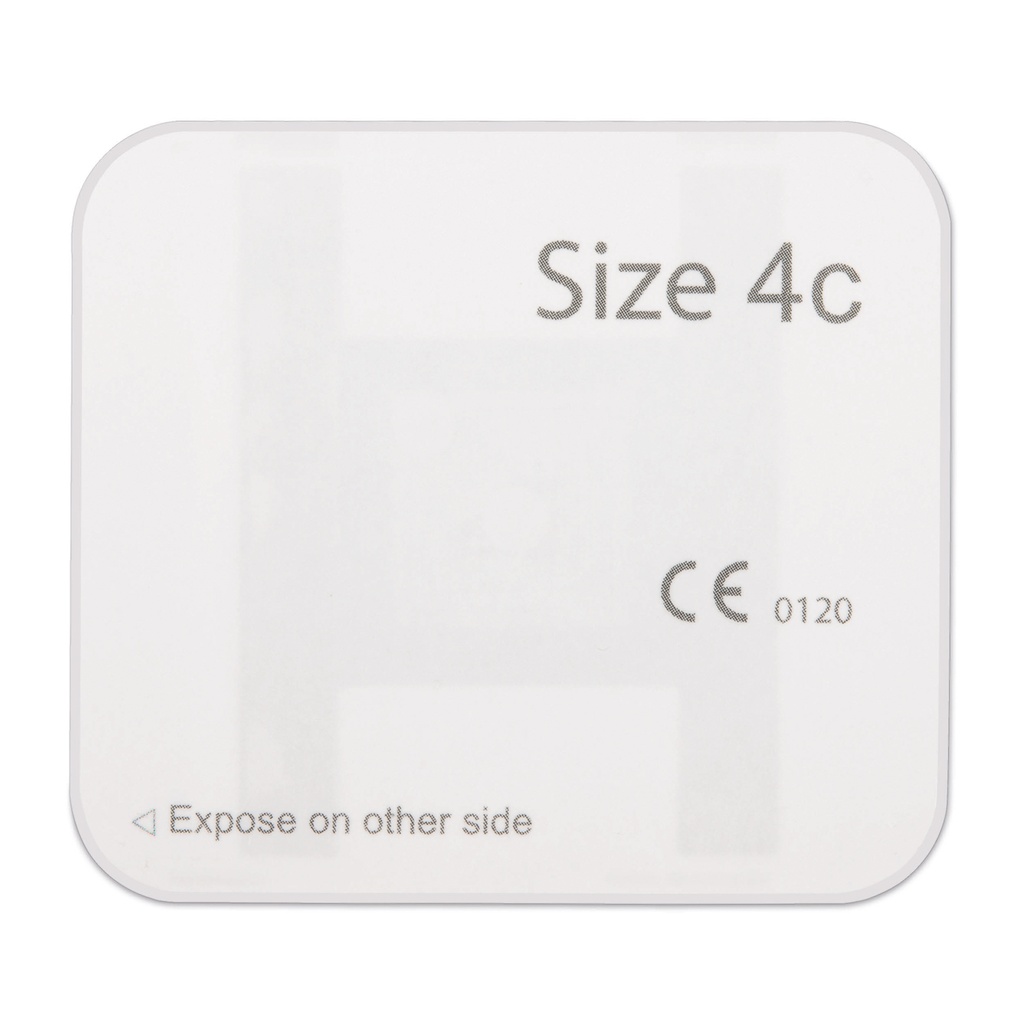 Size 4c Imaging Plate Kit Contains: 1 x IP size 4c ( 48 x 54 mm )