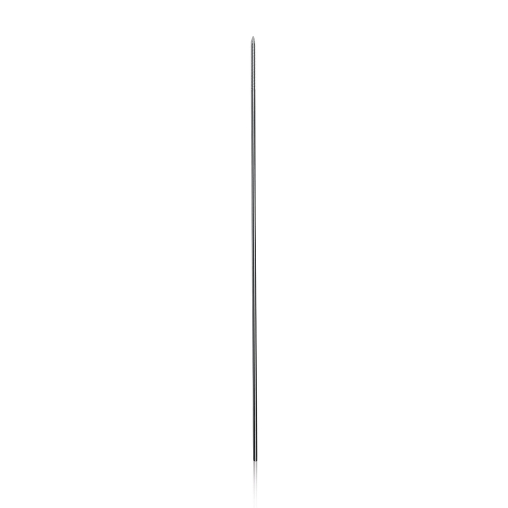 Steinmann-Nagel, d = 2,5 mm, 20 cm, Trokarspitze mit Gewinde 