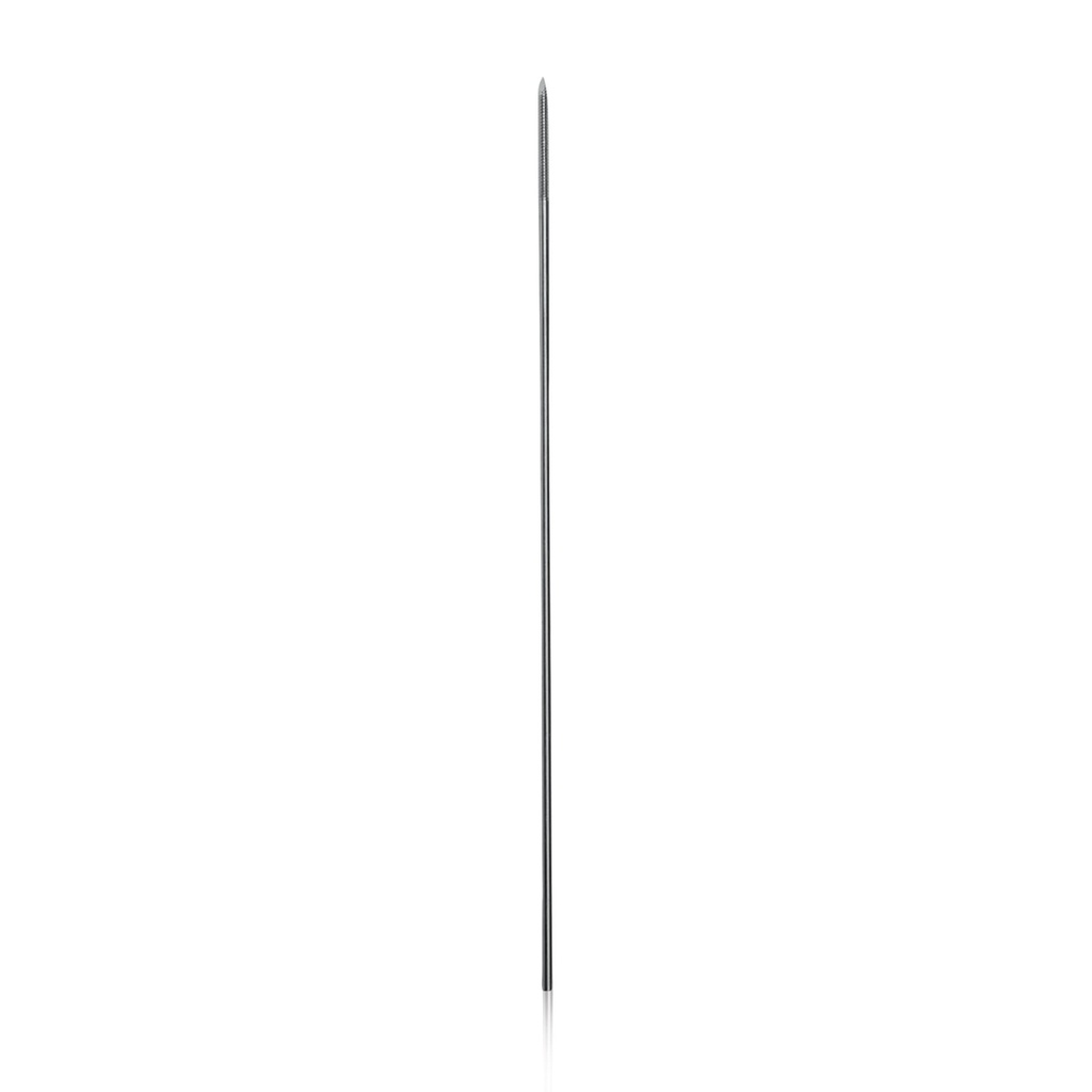 Steinmann-Nagel, d = 3 mm, 23 cm, Trokarspitze mit Gewinde 