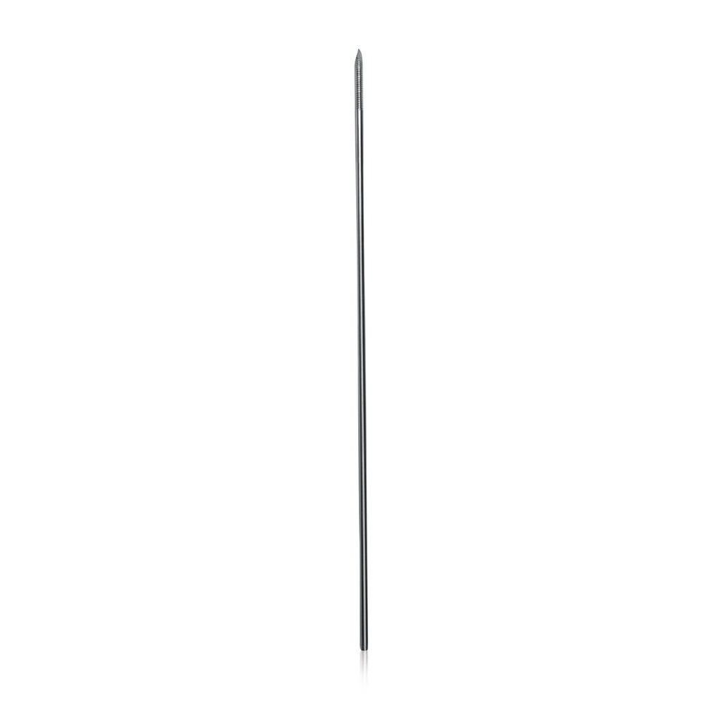 Steinmann-Nagel, d = 4 mm, 25 cm, Trokarspitze mit Gewinde 