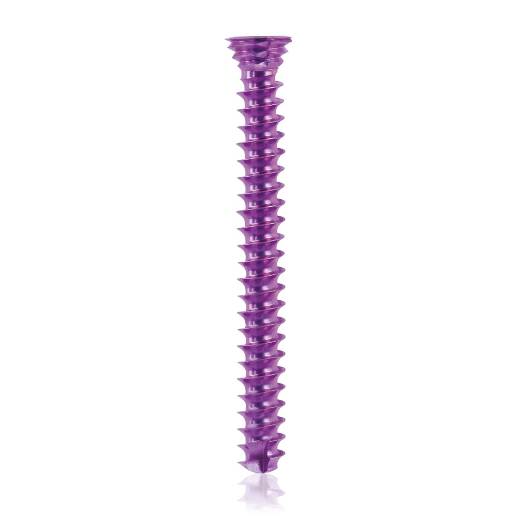 Titan-Verriegelungsschraube Ø3,5x 32 mm, multidirektional, magenta, Torx 10, selbstbohrend, selbsschneidend