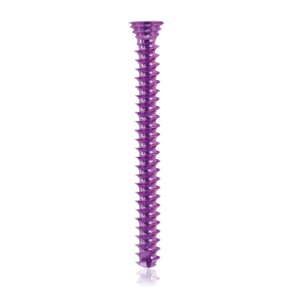 Titan-Verriegelungsschraube Ø3,5x 34 mm,  multidirektional, magenta, Torx 10, selbstbohrend, selbsschneidend