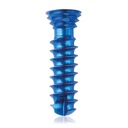 Titan-Verriegelungsschraube Ø4x 14 mm,  multidirektional, blau, Torx 10, selbstbohrend, selbsschneidend