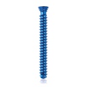 Titan-Verriegelungsschraube Ø4x 32 mm, multidirektional, blau, Torx 10, selbstbohrend, selbstschneidend