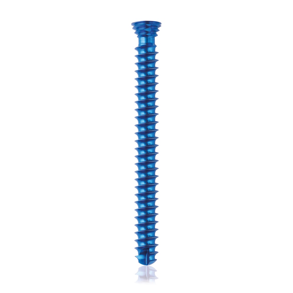 Titan-Verriegelungsschraube Ø4x 38 mm, multidirektional, blau Torx 10 