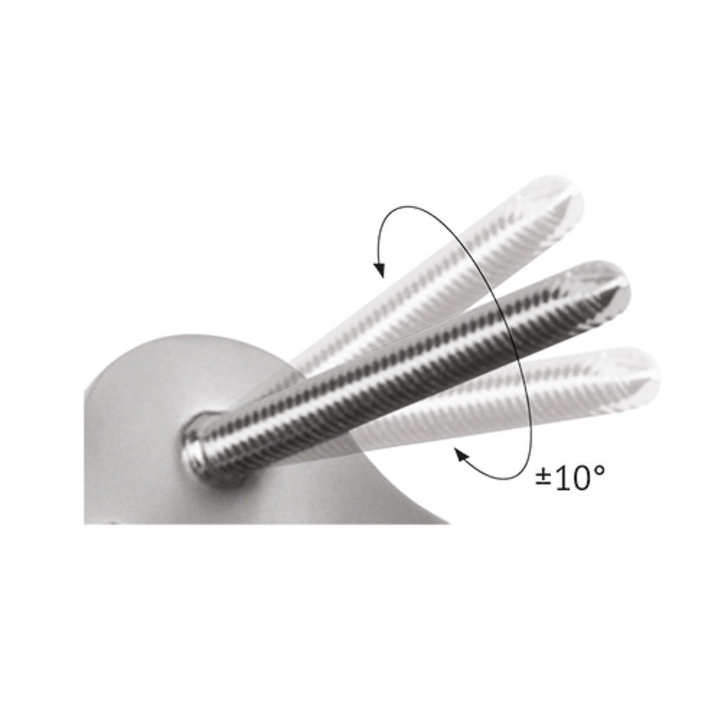 EVOLOX® TPLO Polyaxiale Limited ContactVerriegelungs - Platte links3 + 4 Löcher 54 mm für 2,7 mm Schrauben