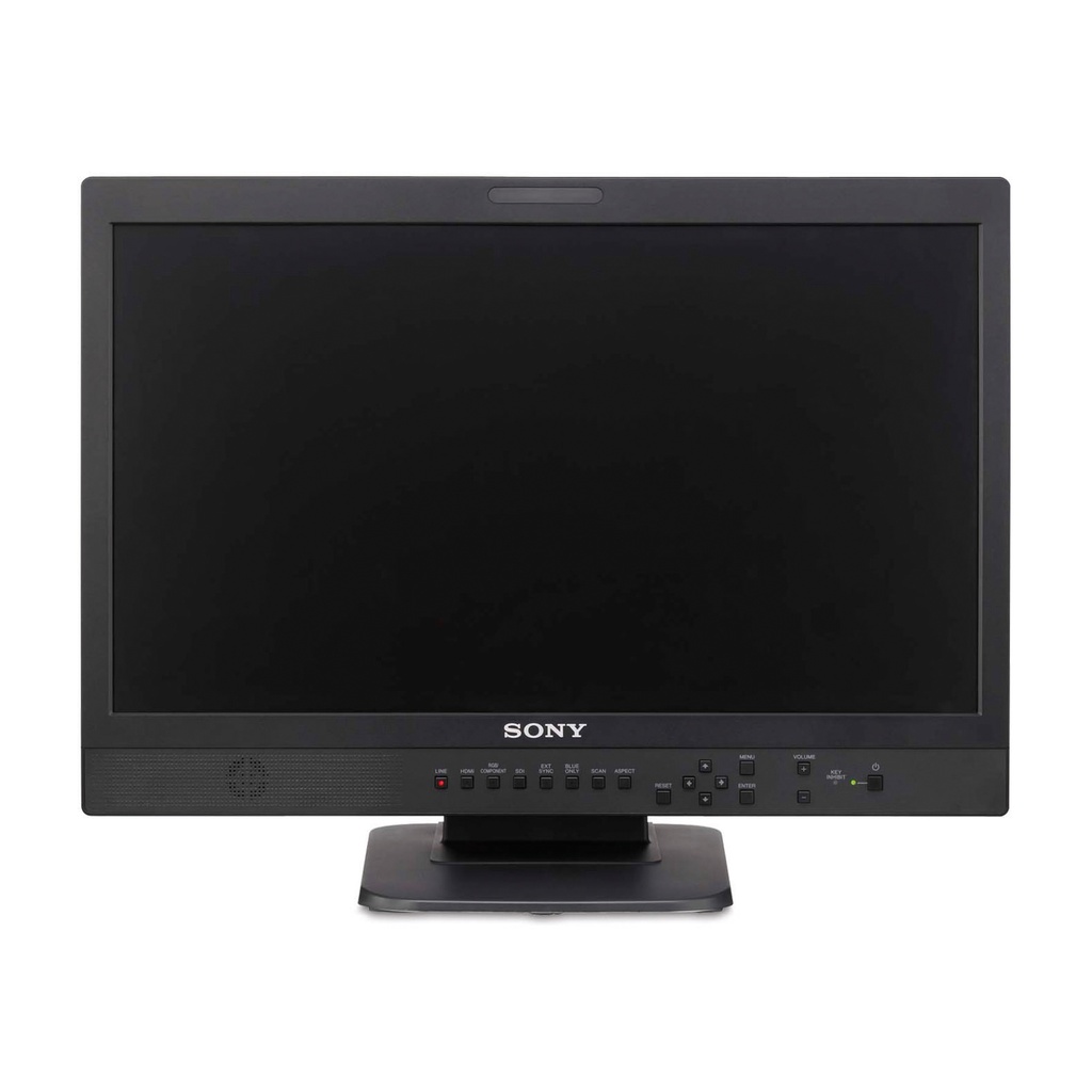 21,5"-LCD HD Videomonitor von SONY,Eingänge: BNC, S-Video, HDMI,Auflösung: 1920 x 1080 Pixel, Seitenverhältnis: 16:9, Farben: 17 Mio. Farben