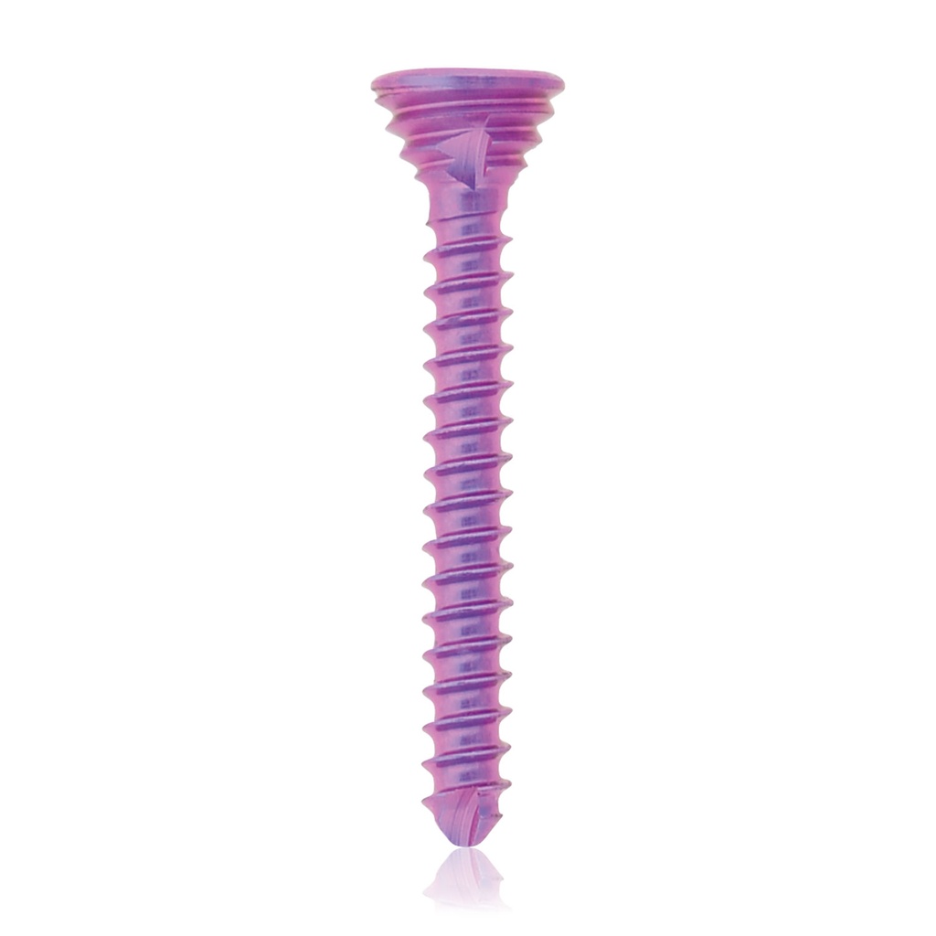 Titan-Verriegelungsschraube Ø1.2 x L 10 mm, mulitdirektional, magenta, Torx 6, selbstbohrend, selbstschneidend