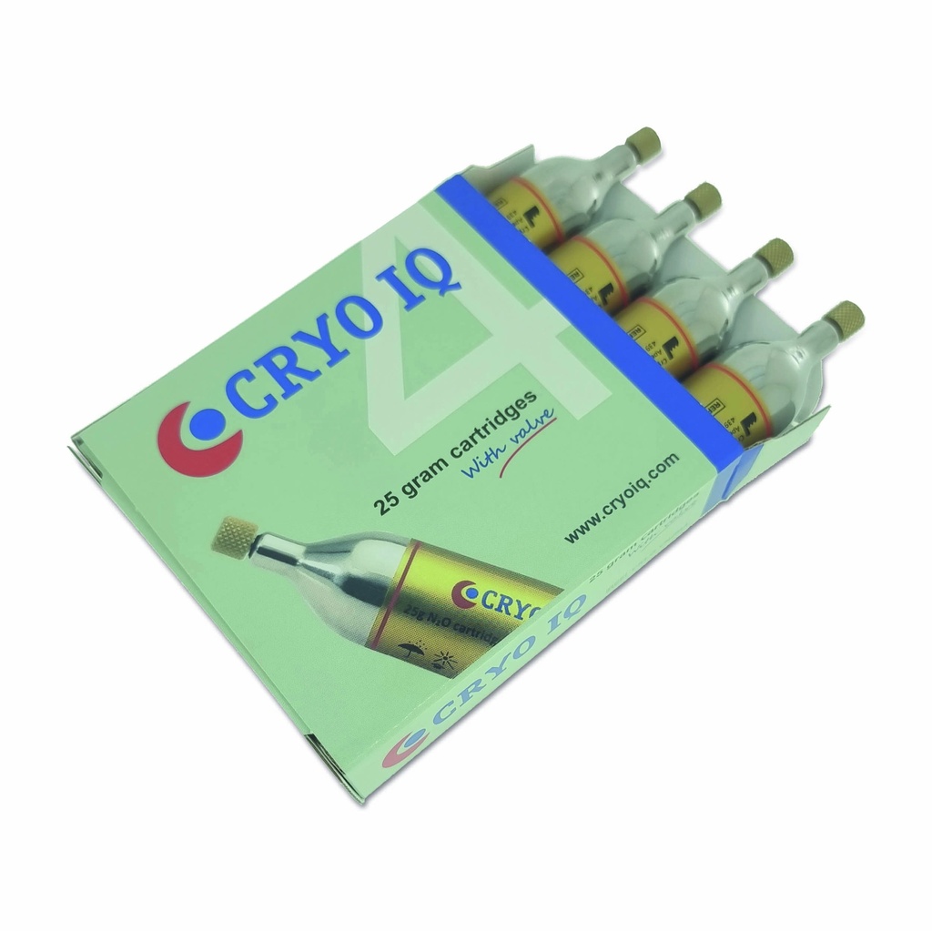 CryoIQ® Gaskartusche, 4 x 25 g