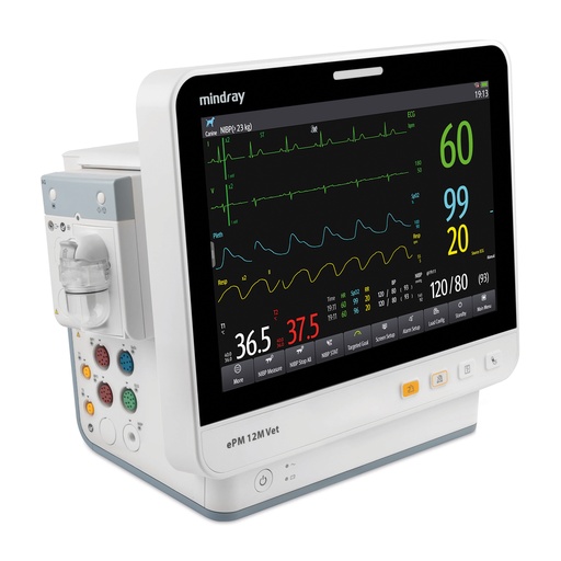 [321940] Patientenmonitor ePM 12M Vet Inkl. IBP + CO2 + AG Modul mit O²