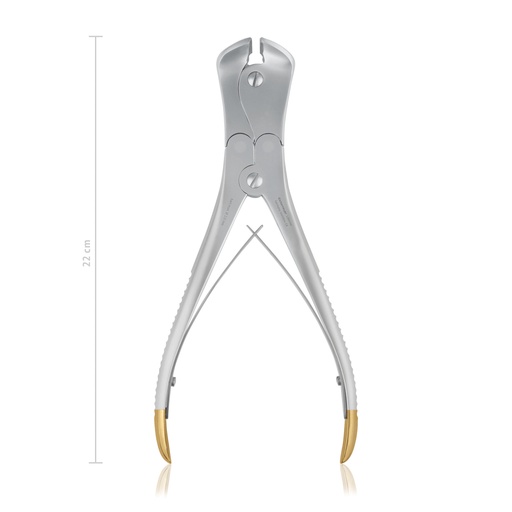 [180922] Drahtzwickzange bis d = 3,5 mm (weicher Draht) bzw. 2,5 mm (harter Draht), 22 cm 