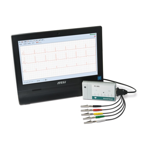 [321018] PC-EKG + USB Version (ab Windows 98) Langzeit-EKG-Software, Patientenkabel, Krokodilklemme, Prof. Dr. Matthias Schneider, Kleintierklinik Universität Gießen