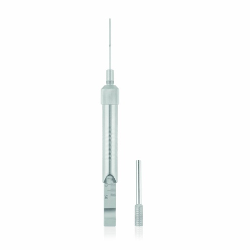 [187737] Tiefenmesslehre 50 mm Lang, Taster 1,3 mm 