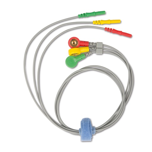 [E32187009] EKG Kabel, Schnappstecke r3 Leitungen