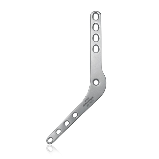 [186048] Pantarsale Arthrodese Platte für Schrauben D=2 / 2,7 / 3,5 mm135° Links