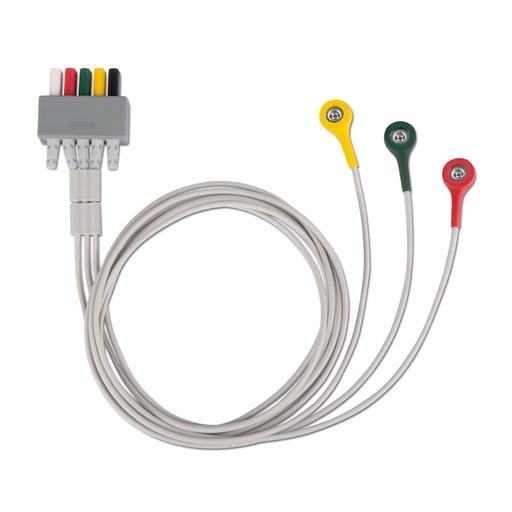 [E32190003] EKG-Kabel mit 3 Leitungen für LifeVet 8M / 8C / 12M